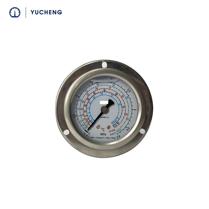 Oil Filled Refrigerant Pressure Gauge (2)