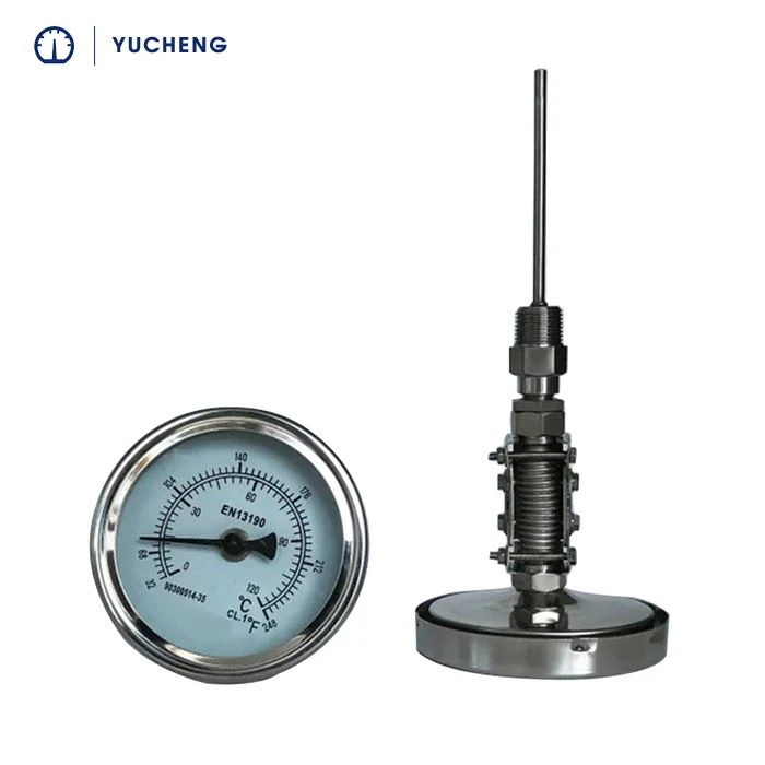 Bi-metal Thermometer With Thermowell