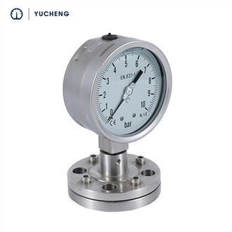 All Stainless Steel Membrane Pressure Gauge