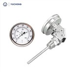Bimetallic Thermometer With Thermowell
