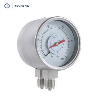 Bourdon Tube Differential Pressure Gauge