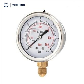 Low Pressure Gauge For Oil Or Water