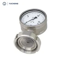 Stainless Steel DN50 Varivent Pressure Gauge