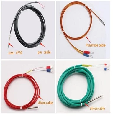 Flexible Sealed RTD Pt100 Temperature Sensor
