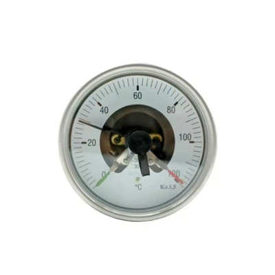 Temperature Gauge Electric Contact Bimetal Thermometer suppliers